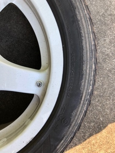車のパーツ 165/55R14