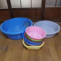引取限定　　メダカ　金魚等の飼育用　水槽　　タライ　　