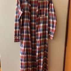 決まりました　ロングシャツ