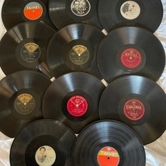 古いレコード10枚