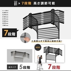 ぶら下がり健康器　懸垂マシンの画像