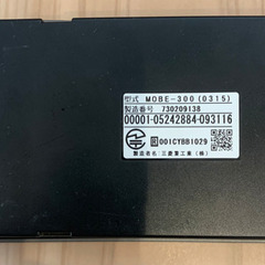 三菱重工業 ETC車載器 MOBE-300(0315) 本体のみ
