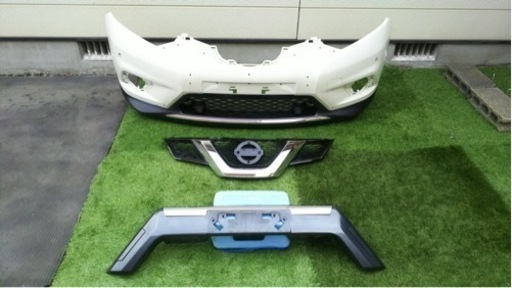 エクストレイルT32（前期）フロントバンパー等一式