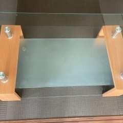 ガラステーブル　　幅120cm×奥行き60cm×高さ40cmの画像