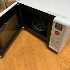 2018年製シャープの電子レンジお譲りします。の画像