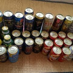 ビール、酎ハイ類35本。の画像