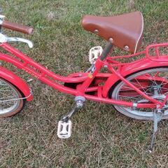 自転車18インチ（補助輪付）