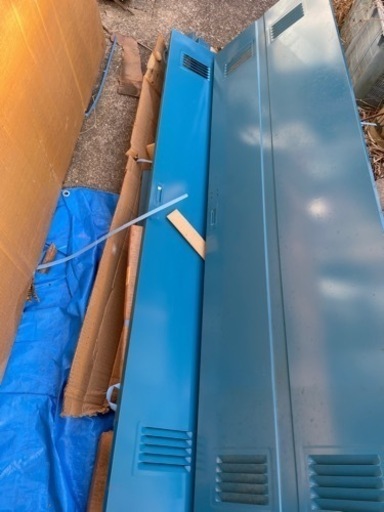 スチール製組立物置/倉庫/収納/庭用/新品/野外