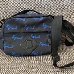 美品　X-girl ロゴショルダーバッグ　斜めがけ　