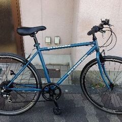 700cシティークロスバイク 6speed/ネイビー