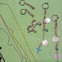 イヤリング　ネックレス　6点セットの画像