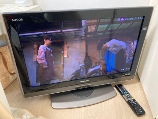 26インチ液晶テレビ SHARP AQUOS LC-26DV7