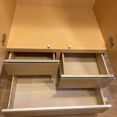 ナチュラル系　クローゼット　無償で譲ります！の画像