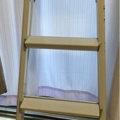 脚立　3段　ホワイト