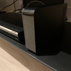 【値下げ！】【セット】SONYテレビ、スピーカー付き台、レコーダー、外付けHDの画像