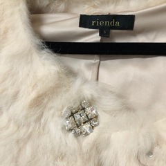 rienda ラビットファーコートの画像