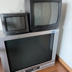 古いブラウン管テレビ