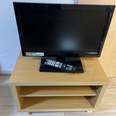 22型液晶テレビ＋テレビ台