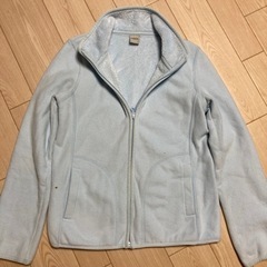 フリース 水色 ジャンパー