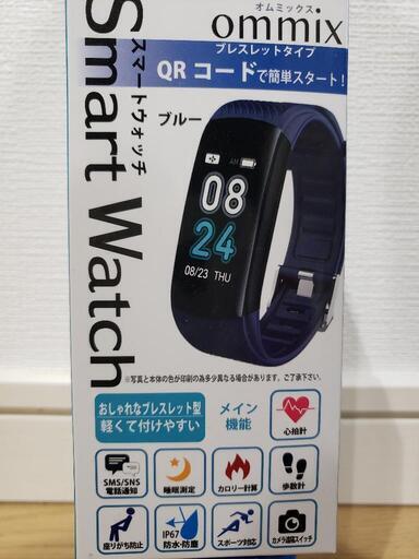 多機能　スマートウォッチ ブレスレットタイプ ommix オムミックス\n\n