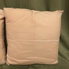 【お取引中】B7【値下中】綿生地　ヌードクッション2個の画像
