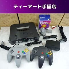 ニンテンドー64 本体 NUS-001 コントローラー×2 振動...