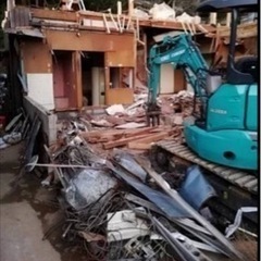 解体工事お任せください。1坪18000円〜　見積り無料
