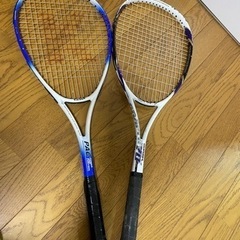 軟式　テニスラケット　2本　ヨネックス　カイザー　yonex k...