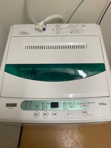 ヤマダセレクト洗濯機 YWM-T45G1
