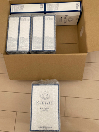 AGAスキン　rebirthリキッド8箱