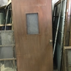 ドア 作るより当てはめる派の方へ。　昭和レトロ