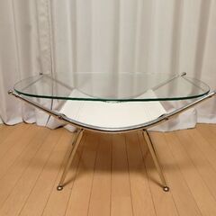【無料で差し上げます】NOCE ガラス製テーブルの画像