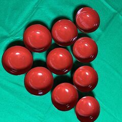 朱色汁椀10客セット　箱付き