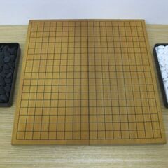 囲碁 盤石セット せんば丸棋謹製 折りたたみ式 碁石 ボードゲーム の画像