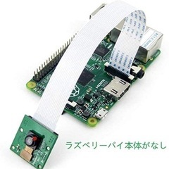 【新品未使用】 Raspberry Pi カメラモジュール Raspberry Pi カメラ 500万画素 Raspberry Pi4B/3B+/3B/2B+/ZERO1.3/ZERO W for Raspberry Pi クリアスタンド*1、リボンケーブル*3の画像