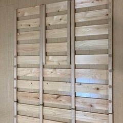 すのこベッド　中古品　シングルの画像