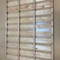 すのこベッド　中古品　シングルの画像