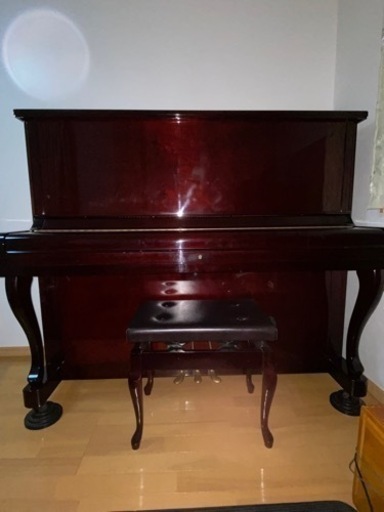 アップライトピアノ　LESTER  茶色