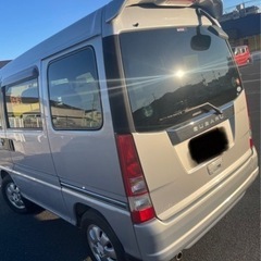 低走行！！　スバル　軽バン　ディアスワゴン　スパーチャーヂャー！！　車検あり！！の画像