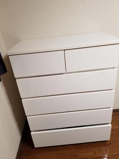 【値下げ】チェスト　ホワイト　ニトリ