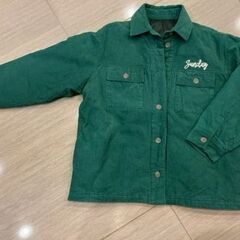 【ROPE】コーデュロイ中綿ジャケット/ グリーン/ サイズ38の画像