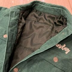 【ROPE】コーデュロイ中綿ジャケット/ グリーン/ サイズ38
