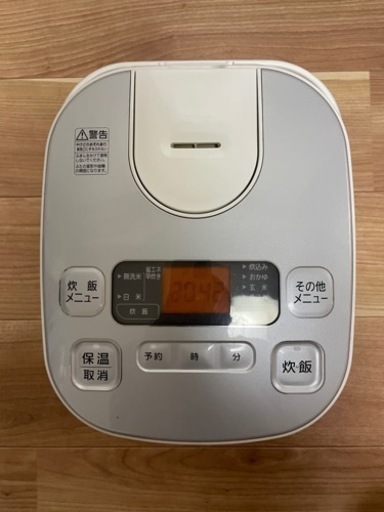 アイリスオーヤマ　米屋がこだわった五・五合ジャー炊飯器