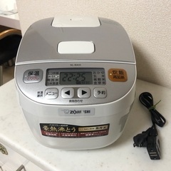 2016年製 象印マイコン炊飯ジャー「NL-BA05」3合炊き