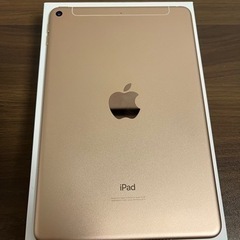 美品 iPad mini5 セルラーモデル SIMロック解除済 64GB  ゴールドの画像