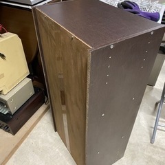 【お話し中】【中古品】カラーボックス ブラウンの画像