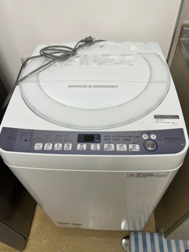 SHARP ES-T710 中古洗濯機