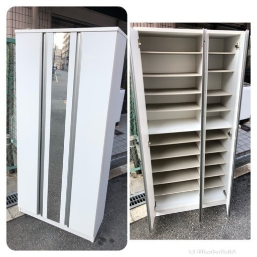 ?靴箱44足ぐらい⁉️大阪市内配達無料?