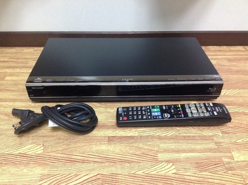 SHARP ブルーレイレコーダー 2TB