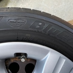 日産ティーダ純正15インチ　185/65R15タイヤ付きの画像
